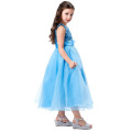 Grace Karin Sleeveless Sequins Voile Blue Baby girls vestido de bola vestidos CL007596-1